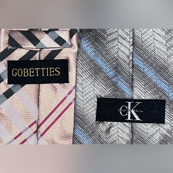 Luxury 5pc Multi Brand Mens Tie Lot Bundle Excellent Condition! - Picture 7 of 8